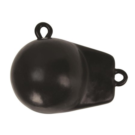 LASTPLAY EX-DR0106 15 lbs Coated Ball with Fin Downrigger Weight LA408523